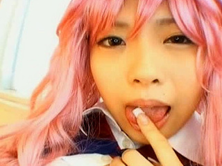 Sex-crazed Yuri Kousaka drills her steamy Tokyo nipples