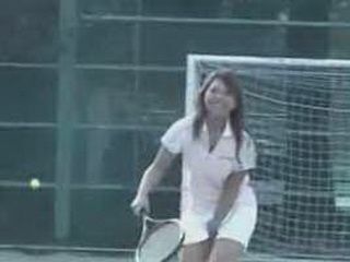 Asian Goddess Gets Fucked by her Tennis Coach in a Passionate Playtime