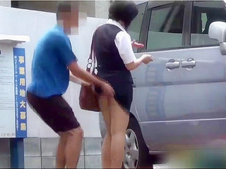 Pussy Panty Skirt Sharking in Tokyo with Nippon XXX